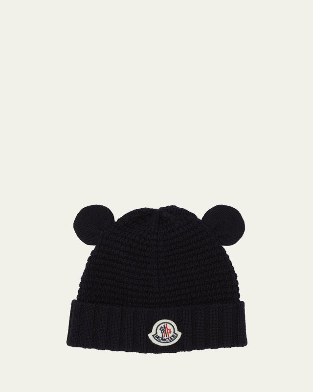Kid's Knit Ears Wool Beanie